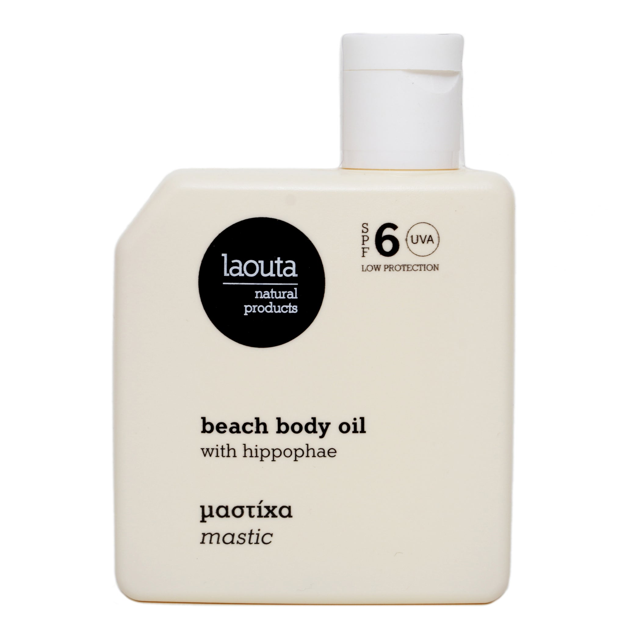 Laouta Bronze Mastic Beach Λάδι Μαυρίσματος Σώματος SPF6 100ml
