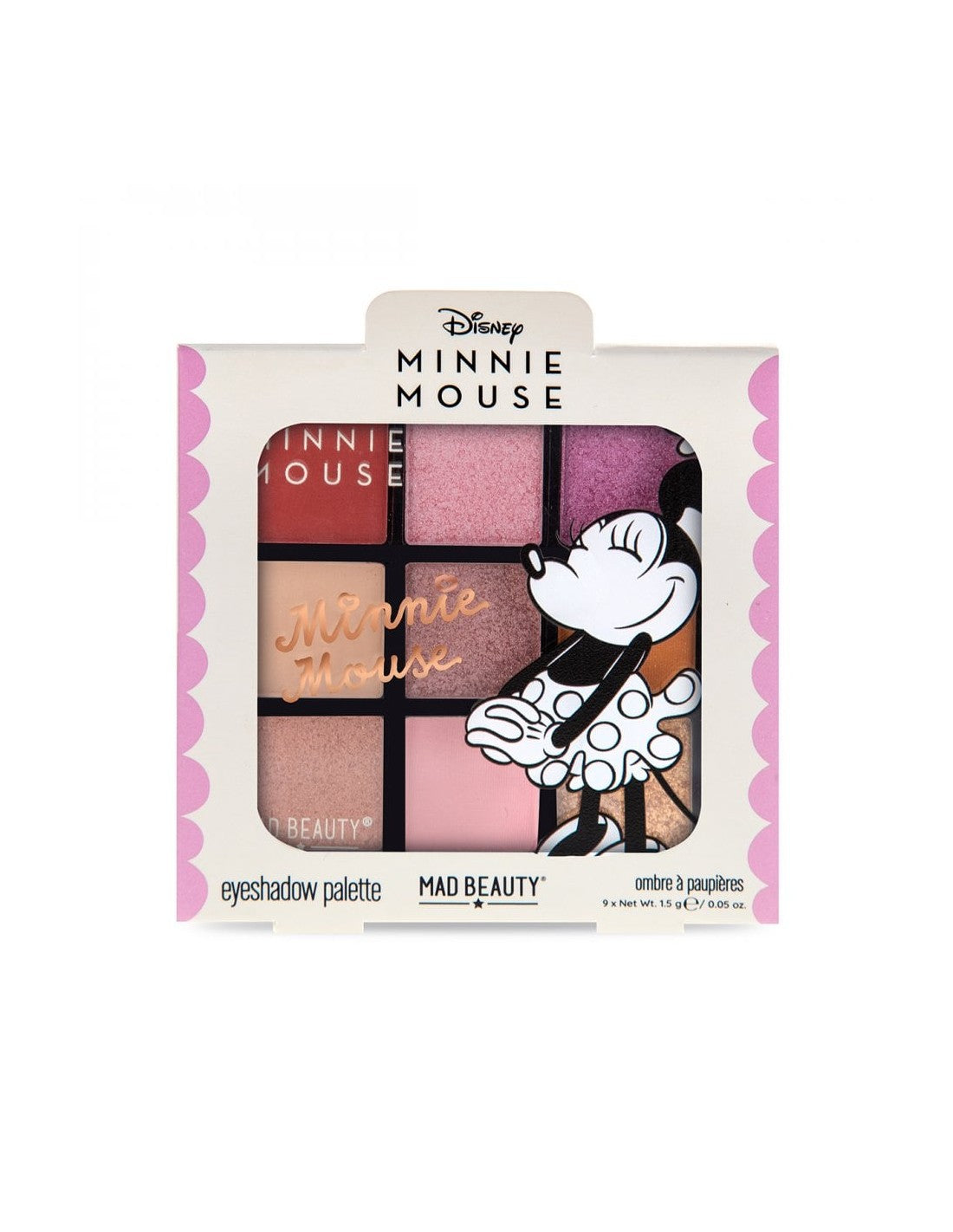 Mad Beauty Minnie Mouse Bow Magic Eyeshadow Palette 13.5gr