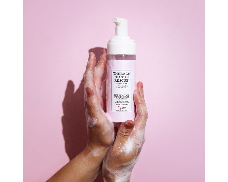 THEBALM TO THE RESCUE MORINGA TREE FOAMING FACE CLEANSER 160ML - THE BALM