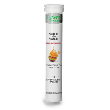 Power Health Multi + Multi Stevia 20 Aναβράζοντα Δισκία
