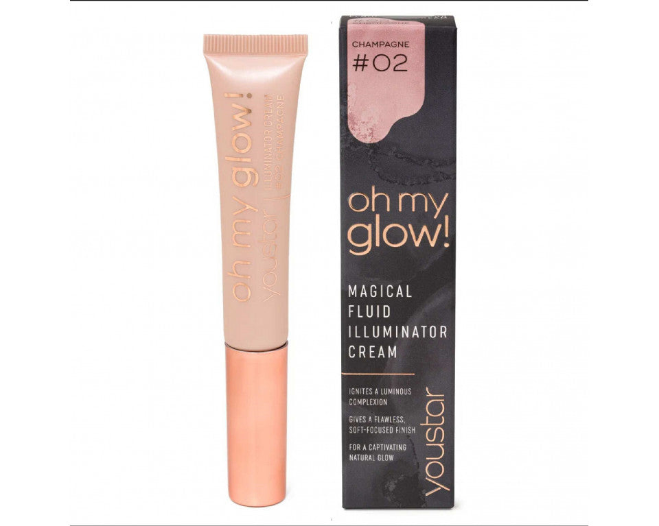 02 CHAMPAGNE OH MY GLOW! ILLUMINATOR CREAM YOUSTAR