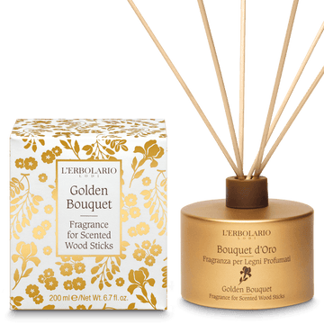 L' Erbolario Αρωματικό Χώρου με ξύλινα στικς Bouquet d'Oro 200ml