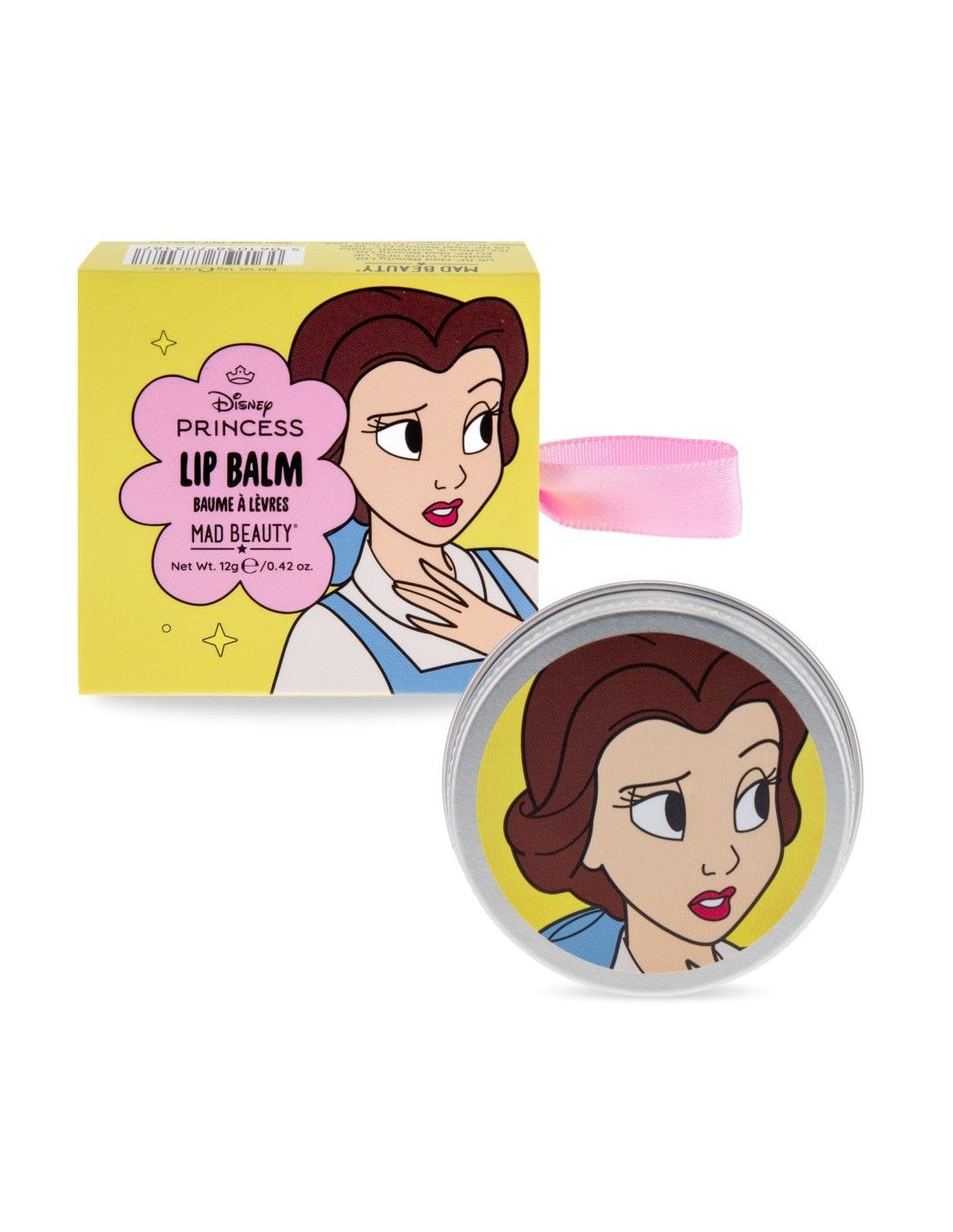 Mad Beauty Disney Princess Belle Lip Balm Pot 12gr