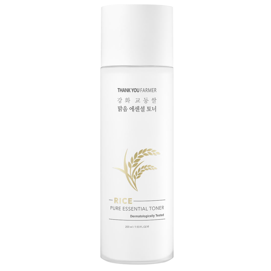 Thank You Farmer Rice Pure Essential Toner Ενυδατική Λοσιόν Τόνωσης Προσώπου 200ml