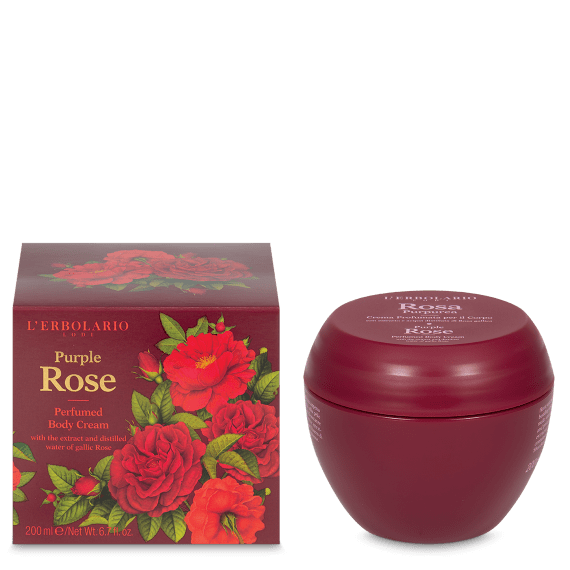L 'Erbolario Rosa Purpurea Ενυδατική Κρέμα Σώματος 200ml