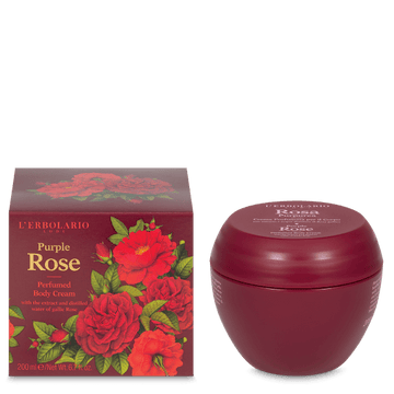 L 'Erbolario Rosa Purpurea Ενυδατική Κρέμα Σώματος 200ml