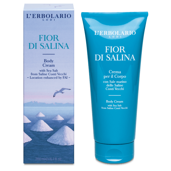 L' Erbolario Fior Di Salina Ενυδατική Κρέμα Σώματος 200ml