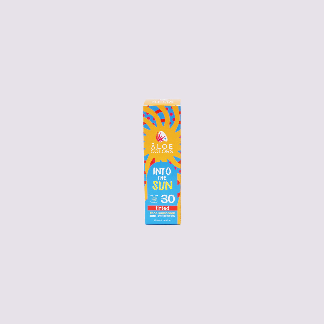 Aloe+ Colors Into The Sun Αντηλιακή Κρέμα Προσώπου με Χρώμα SPF30 50ml