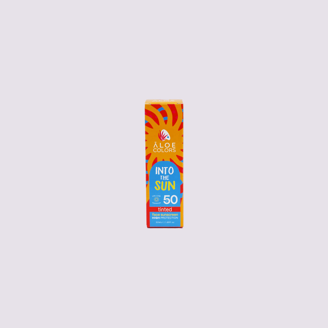 Aloe+ Colors Into The Sun Αντηλιακή Κρέμα Προσώπου με Χρώμα SPF50+ 50ml