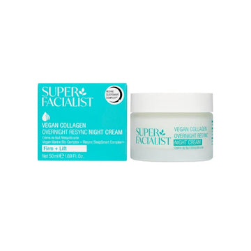 Super Facialist Vegan Collagen SleepSmart Overnight Resync Night Cream 50ml