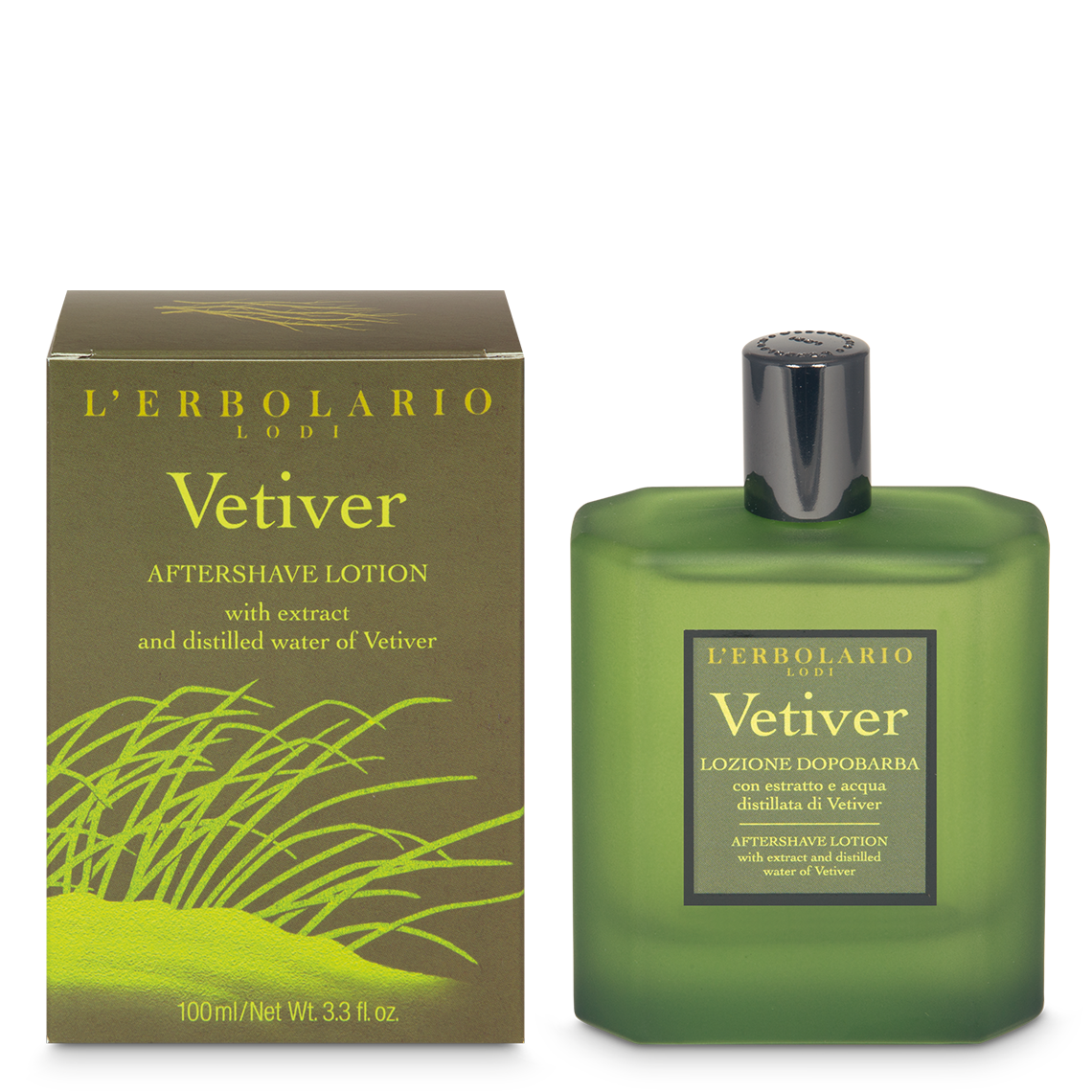 L' Erbolario Tονωτική λοσιόν για μετά το ξύρισμα Vetiver 100ml